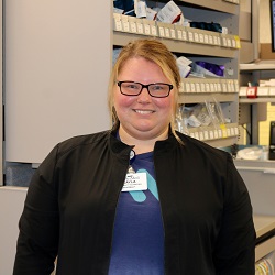 Kayla, who works in our pharmacy