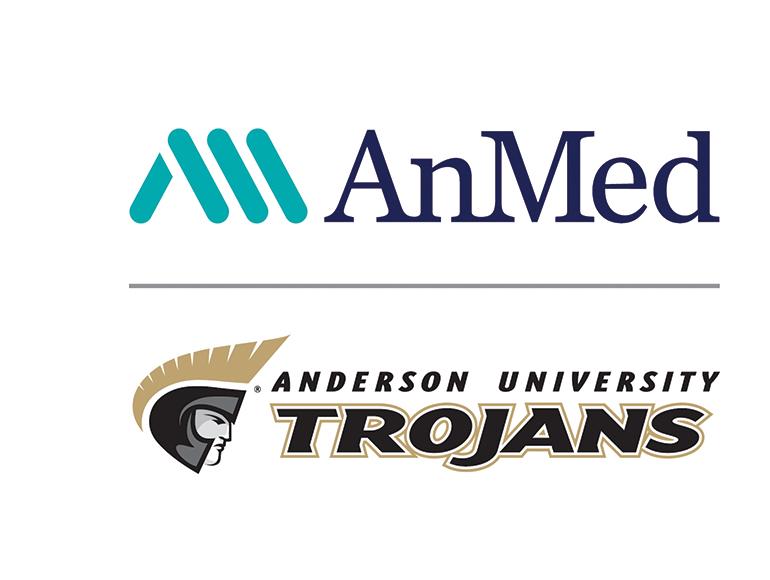 AnMed and Anderson University logos